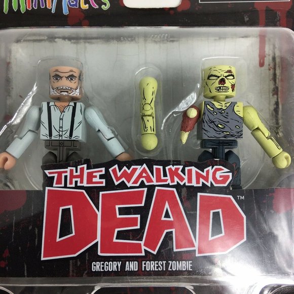 The Walking Dead Minimates Series 8 & 4 Gregory Rosita Alice Gabriel Zombie New - Picture 8 of 12